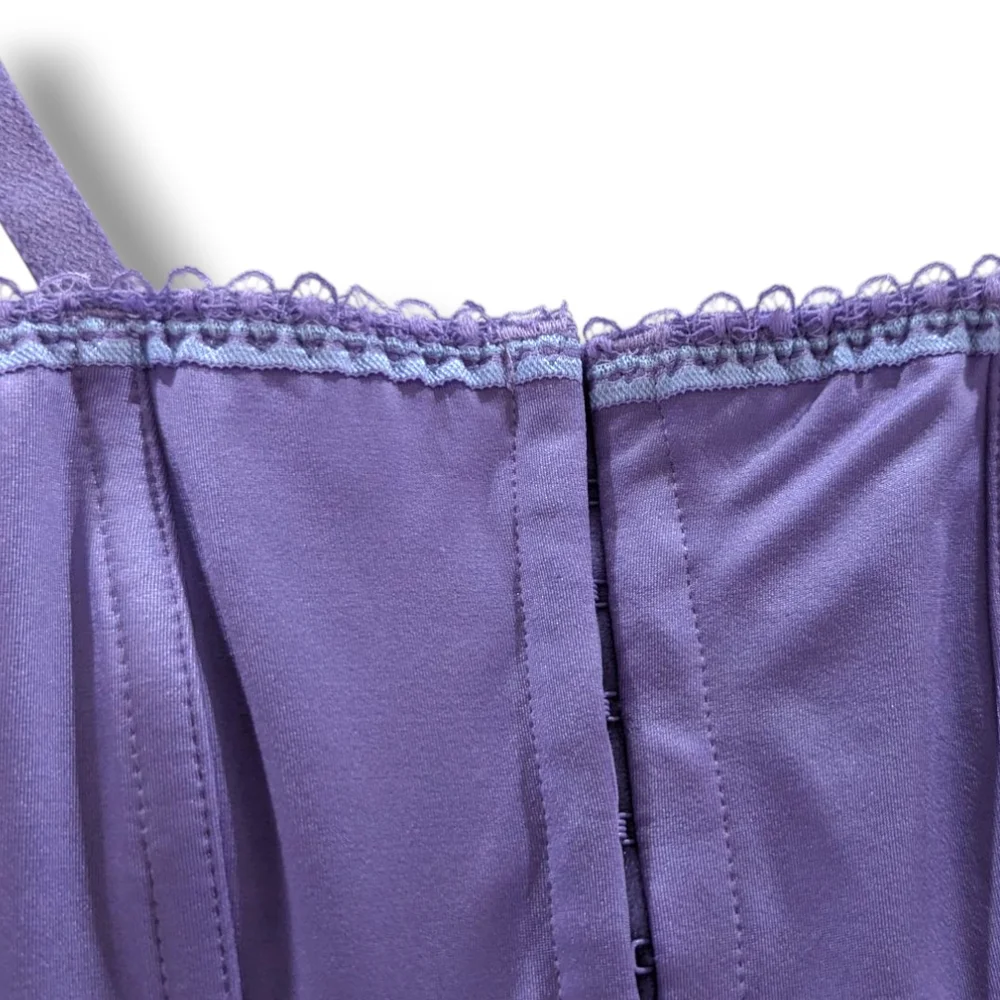 NWT Auden Purple Corset Bra, Sz L - Picture 8 of 9